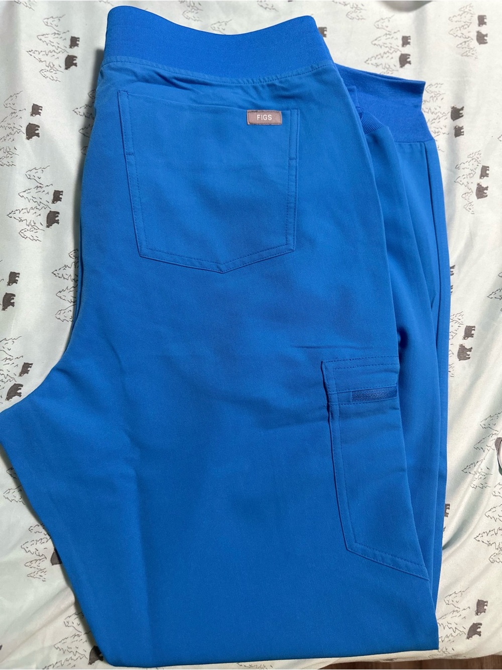 Figs Royal Blue Medical Scrub Pants